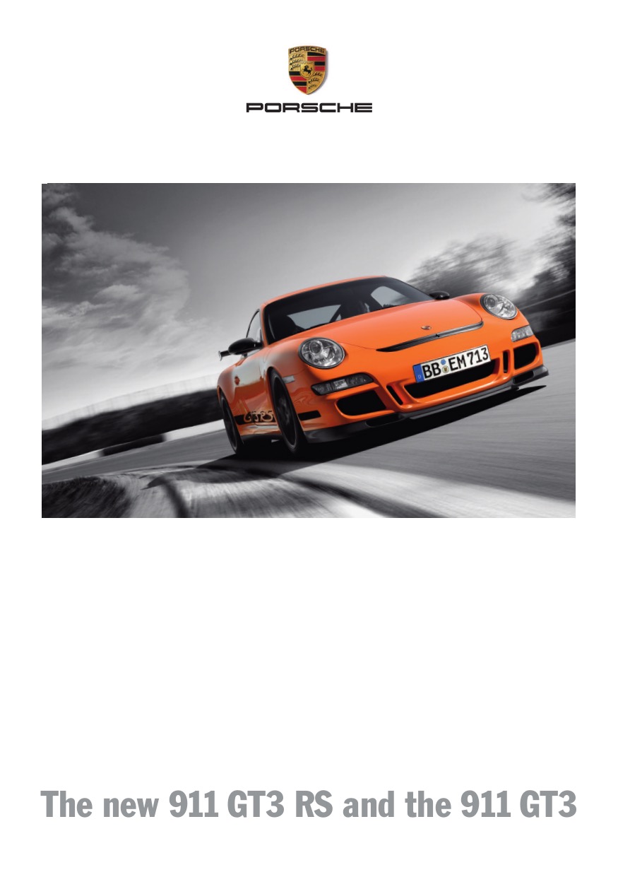 2007 Porsche Porsche 911 GT3 Brochure Page 17